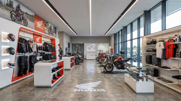 Galeria de Fotos, Showroom Concessionária Honda