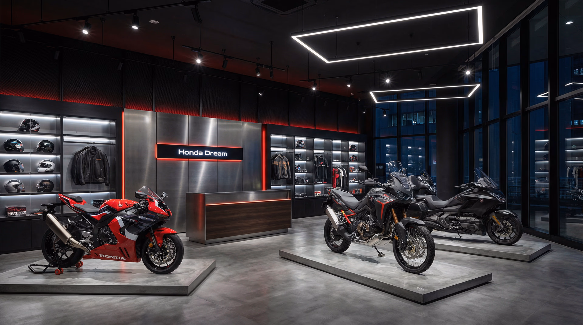 Galeria de Fotos, Showroom Concessionária Honda - 10 de 14