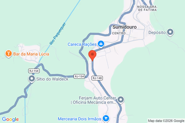 Mapa da localização - Sumidouro